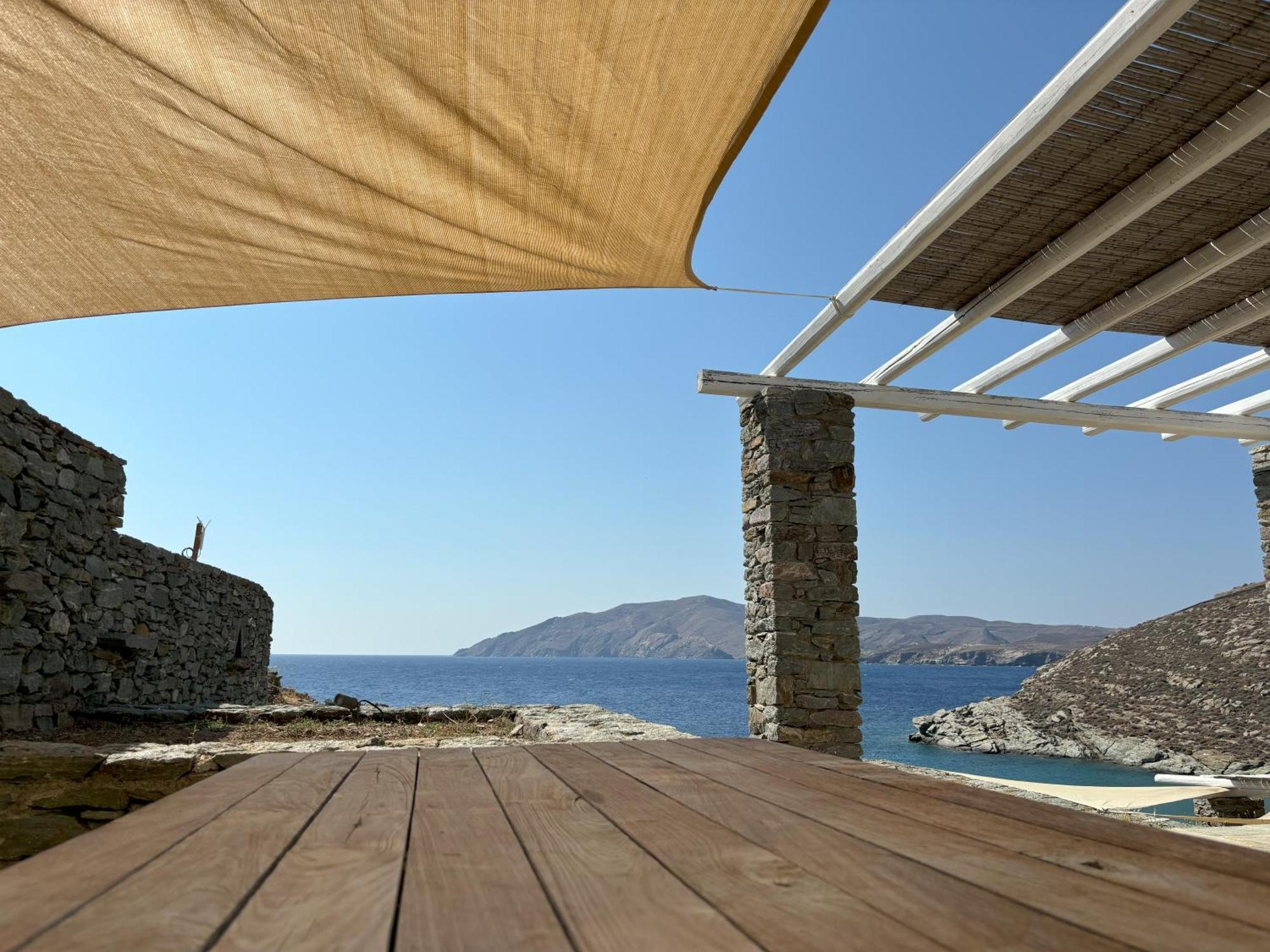 Almyra Yellow Villa Kíthnos Exterior foto